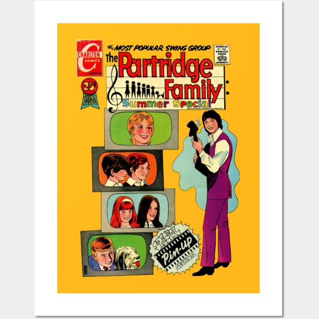 The Partridge Family "Summer Special" Wall Art by offsetvinylfilm